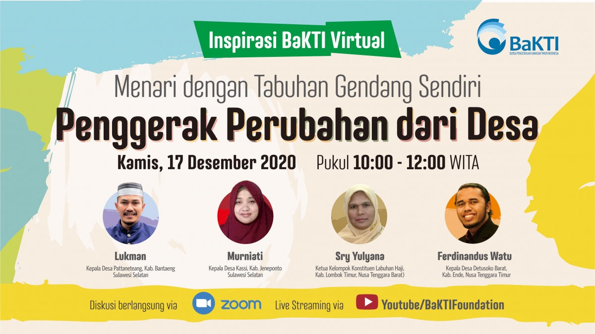 INSPIRASI BaKTI Virtual “Menari dengan Tabuhan Gendang Sendiri